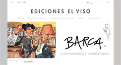 Desktop Screenshot of edicioneselviso.com