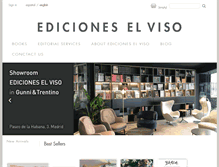 Tablet Screenshot of edicioneselviso.com